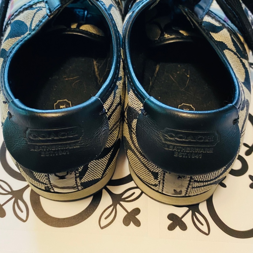 Coach Paxton Monogram Logo Sneakers - Picture 5 of 7